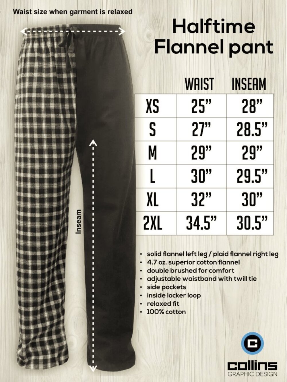 Alabama Flannel Pajama Pants SMALLS - XL - Picture 4 of 4